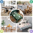 thumbnail image 4 of Rectangle Table Cover Christmas Snowflake Pine Branches Tablecloth,Decor Washable Table Cloths for Picnic Graduation Halloween Fall Thanksgiving Christmas, 4 of 5