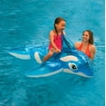 thumbnail image 3 of Intex Inflatable Blue Lil Whale Ride On, 60"x45", for Ages 3, Pool Float, 3 of 4