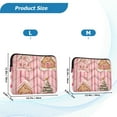 thumbnail image 4 of FORMRS 15-15.6 inch Laptop Sleeve Case Soft Carrying Quilted Computer Bag Cover, Gingerbread Houses, 4 of 7