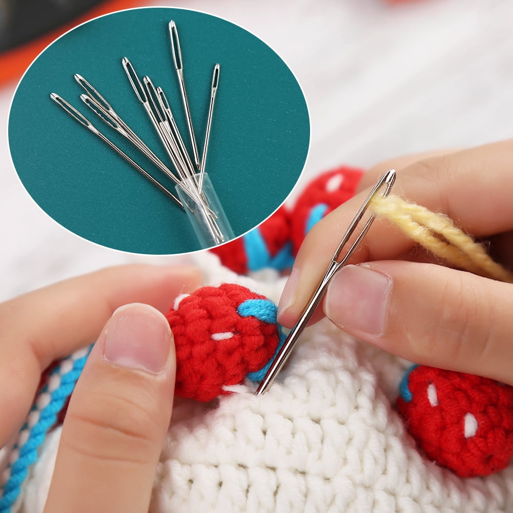 FPOUT 16Pcs Crochet Needle Set, Crochet Hooks with Storage Case, Ergonomic  Knitting Needle DIY Hand Knitting Craft Art Tool