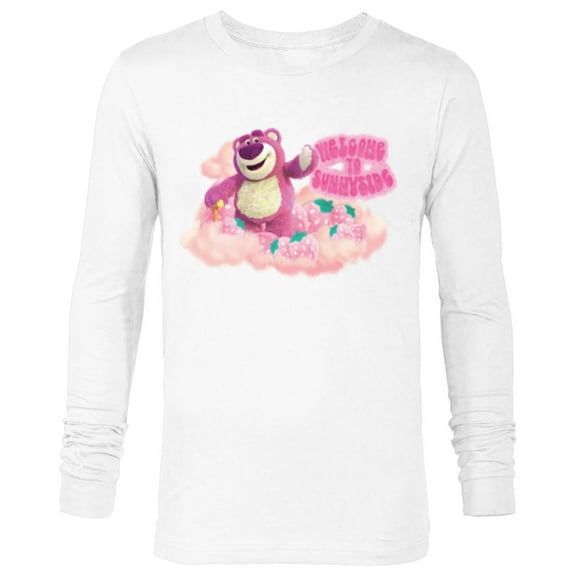 Disney and Pixar’s Toy Story 3 Lotso Welcome to Sunnyside - Long Sleeve T-Shirt for Men - Customized-White