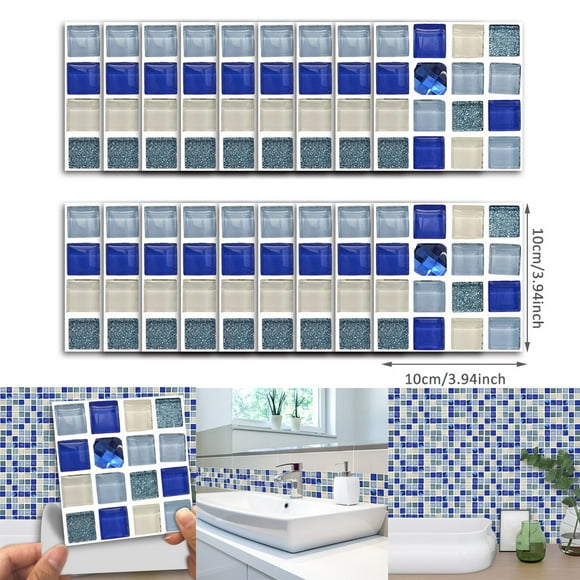 Kcavykas Clearance Sales,Canada Day,open Season 18pcs Self Adhesive Black Wall Art Kitchen Tile Sticker