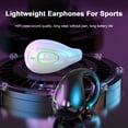 thumbnail image 4 of Auriculares deportivos inalámbricos con clip SUSUchens, sonido HiFi mejorado, Bluetooth 5.3 estable, sin pérdidas, color negro, 4 of 8