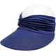 thumbnail image 3 of Womens Sun Visor Hat Wide Brim Summer Upf 50+ Uv Protection Beach Sport Cap, 3 of 5