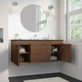 thumbnail image 2 of Render 48" Wall-Mount Bathroom Vanity-EEI-5801-CHA-BLK, 2 of 11