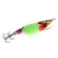 thumbnail image 2 of Señuelos de pesca de agua salada con anzuelo de calamar luminoso con cola brillante 3 colores 06 Zulema Señuelos de pesca Squid Jigs, 2 of 8