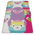 thumbnail image 2 of PKQWTM Alpaca Family Portrait Book Cover Book Protector Book Sleeve Book Pouch Book Bag 6x9 inch, 2 of 4