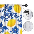 thumbnail image 4 of Blackout Kids Curtains,Blue Lemon Childrens Insulated Curtains Set Of 2,Bedroom Essentials,Toddler Room Decor 52x63in(132x160cm), 4 of 4