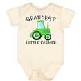 thumbnail image 3 of Inktastic Grandpa's Little Farmer Green Tractor Boys or Girls Baby Bodysuit, 3 of 5