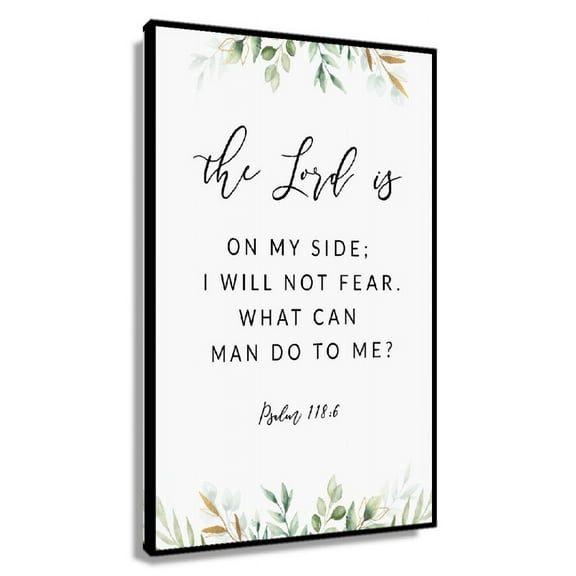 Psalm 118 6 The Lord Is on My Side Scripture Wall Art, Printable Wall Art, Scripture Print Christian Gift Poster Nature Giclee Pictures Painting