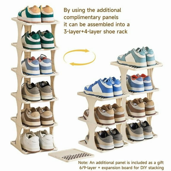 UFORU Multi-layer vertical removable shoe storage rack 1 piece modern shoe rack shoe rack shoe rack cabinet gift storage rack home storage rack home storage supplies