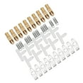 thumbnail image 4 of Waterer,10pcs/ Set Stainless Steel Automatic Waterer Stainless Steel Waterer Compact and Lightweight, 4 of 8