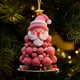 thumbnail image 5 of 48PCS Christmas Tree Bauble Hanging Home Party Ornament Decor 4CM, Bauble Hanging Ornament, Precise 4CM Christmas Decor, Home Party Decor, Festive Home Decor, Metal Frame Baubles, for Living, 5 of 8