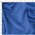 thumbnail image 4 of Soimoi Blue polyester Crepe Fabric Circle Art Geometric Printed Fabric 1 Yard 52 Inch Wide, 4 of 5