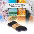 thumbnail image 6 of COSYFEEL Women's Bamboo Dress Socks Crew Soft Thin Seamless Toe, 3 Pairs, 6 of 7
