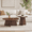 Wanult, variant on PUKNLY Round Nesting Coffee Table Set of 2, Modern Circle End Table Set, Mid Century Wooden Accent Tables, Small Side Table for Living Room Bedroom Balcony Office, Flexible Use, Space-Saving,Natural