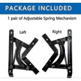thumbnail image 4 of Sofa Couches Bed Diy Adjustable Spring Mechanism Futon Hinge Hardware Triple Click Hinge Hardware For Sleeper Sofa Bed Furniture, 4 of 5