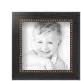 thumbnail image 2 of ArtToFrames 4" x 4" Black Square with Silver Beads Picture Frame, 4x4 inch Multi Wood Poster Frame (WOM-5287),  Pack, 2 of 8