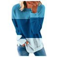 thumbnail image 2 of Aloohaidyvio Tops and Blouses ,Womens Casual Crew-Neck Long-Sleeved Fashion Printed Hoodie No Hoodie, 2 of 5