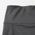 thumbnail image 5 of Gibobby Short Deportivo Pantalones cortos de yoga de entrenamiento sólido de cintura alta para mujer con 2 bolsillos ocultos Pantalones cortos ajustados(Gris, M), 5 of 5
