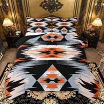 Castle Fairy Boys Girls Bohemian Aztec Twin Comforter Sets,Exotic Style Bedding Set