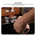 thumbnail image 3 of Bottomless Portafilter, 54mm Antioxidant Portafilter Easy Clean Stainless Steel And Wood  For Coffee Machine, 3 of 7