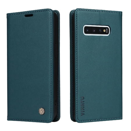 Case for Samsung Galaxy S10 Wallet Case with Card Slots PU Leather Magnetic Closure