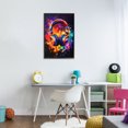 thumbnail image 3 of Stupell Industries Modern Musical Color Pop Splash Black Framed Giclee Art, 16 x 24, by Creative Studio, 3 of 8