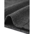 thumbnail image 4 of INSPIRE CHIC Asymmetrical Work Skirt for Women High Waist Wrap Office Work Midi Skirts S Dark Grey, 4 of 5