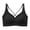 Black, variant on Women's Push Up Bras Backless Solid Color Seamless Soft Nylon Comfortable Everyday Wear Breathable Design All Day Comfort