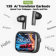 thumbnail image 1 of [Ultra HD Screen] HTC NE40 Earphones Bluetooth V6 TWS Sports Wireless Headphones AI Translator Earbud In-Ear Noise Reduction Mic, 1 of 2