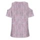 thumbnail image 4 of Fiudx Ofertas Flash Artículos En Oferta Blusas de Cuello Redondo de Manga Corta con Estampado Informal a La Moda para Mujer, 4 of 4