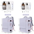 thumbnail image 4 of Mochila de viaje Hanples extra grande 40L impermeable para mujer, 4 of 9