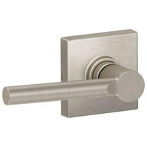 Schlage J10-Brw-Col Broadway Passage Door Lever Set - Nickel