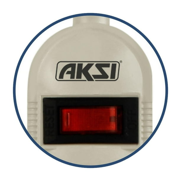 Barra multicontacto Aksi Paquete de 3 118912-3 | Bodega Aurrera en