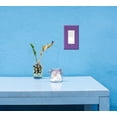 thumbnail image 5 of WIRESTER 1-Gang Decorator Light Switch Plate/Wall Plate Cover, Solid Orchid Purple, 5 of 6