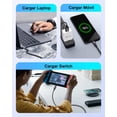 thumbnail image 2 of Cable USB C a USB A 1 Hora Nylon Tejido Carga Rápida 60W 1M, 2 of 7