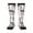 2 Black-1, variant on Monkey print thigh-high socks, crafted for both men and women with a stretchy, high-opaque design perfect for daily wear