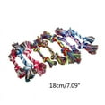 thumbnail image 5 of Dog Rope Toys for Aggressive Chewers Bright Colors Chew Toy 7In Cotton Rope, 5 of 12