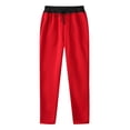 thumbnail image 4 of Grblisyd Girls Oversized Wide Leg Sweatpants Kids Baggy Trousers Drawstring Waist Straight Leg Track Pants, 4 of 6