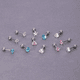 thumbnail image 3 of Pendientes de acero inoxidable con forma de tornillo para mujer, sin necesidad de dormir, con orificios finos para las orejas y con forma de aguja, 3 of 4