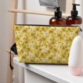 thumbnail image 5 of Picia Flower Printed Leather Travel Toiletry Bag,Cosmetic Organizer, Makeup Travel Bag, Durable Travel Pouch, Compact Toiletry Bag, Travel Accessories, 5 of 6