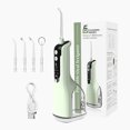 thumbnail image 1 of Portable Oral irrigator Dental Water Jet Floss High Frequency Pulse Water Flosser For Teeth Clean 330MLWater Tank Household IPX7, 1 of 5