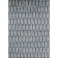 thumbnail image 1 of Ahgly Company Machine Washable Indoor Rectangle Industrial Modern Blue Gray Area Rugs, 8' x 12', 1 of 7