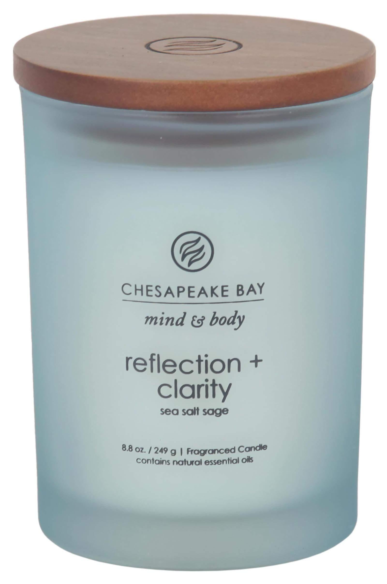 Chesapeake Bay Candle Scented Candle, Reflection + Clarity (Sea Salt