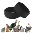 thumbnail image 3 of 2pcs Collier de Poulet, Nylon Matériel Anti Crochet Cou de Poulet Ceinture Réglable Simple Conception Collier de Poulet pour Coqs Coq Rouge, Noir, 3 of 8