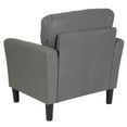 thumbnail image 3 of Flash Furniture Bari Upholstered Chair in Dark Gray Fabric, 3 of 5