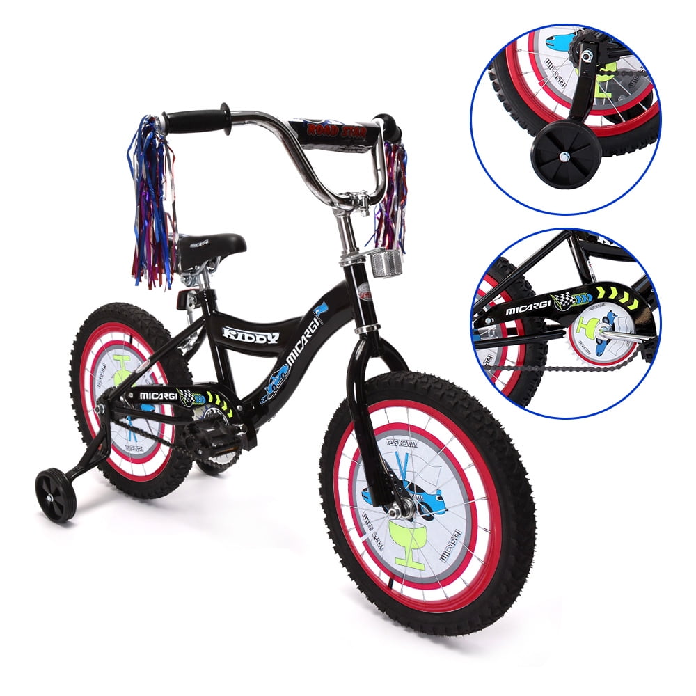 Wonderplay Boys' and Girls' Bike, 16" Kid's Bicycle for 46 Years Old