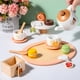 thumbnail image 2 of Juego de té OmyBaby Wooden para niñas a partir de 3 años con tetera, tazas y postre, 2 of 7