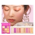 thumbnail image 4 of 9 Colors Eyeshadow Palettes With Pearlescent Multicolor Series Waterproof Durable Eyeshadow, Makeup Eye Shadow, 4 of 4